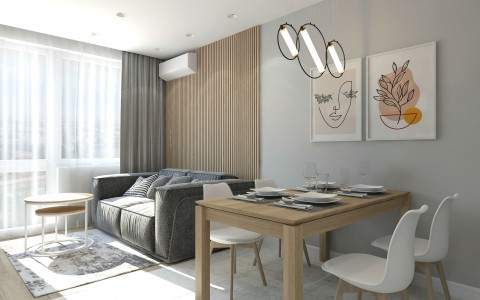 Дизайн 2 ком.квартиры 84 кв.м г.Москва